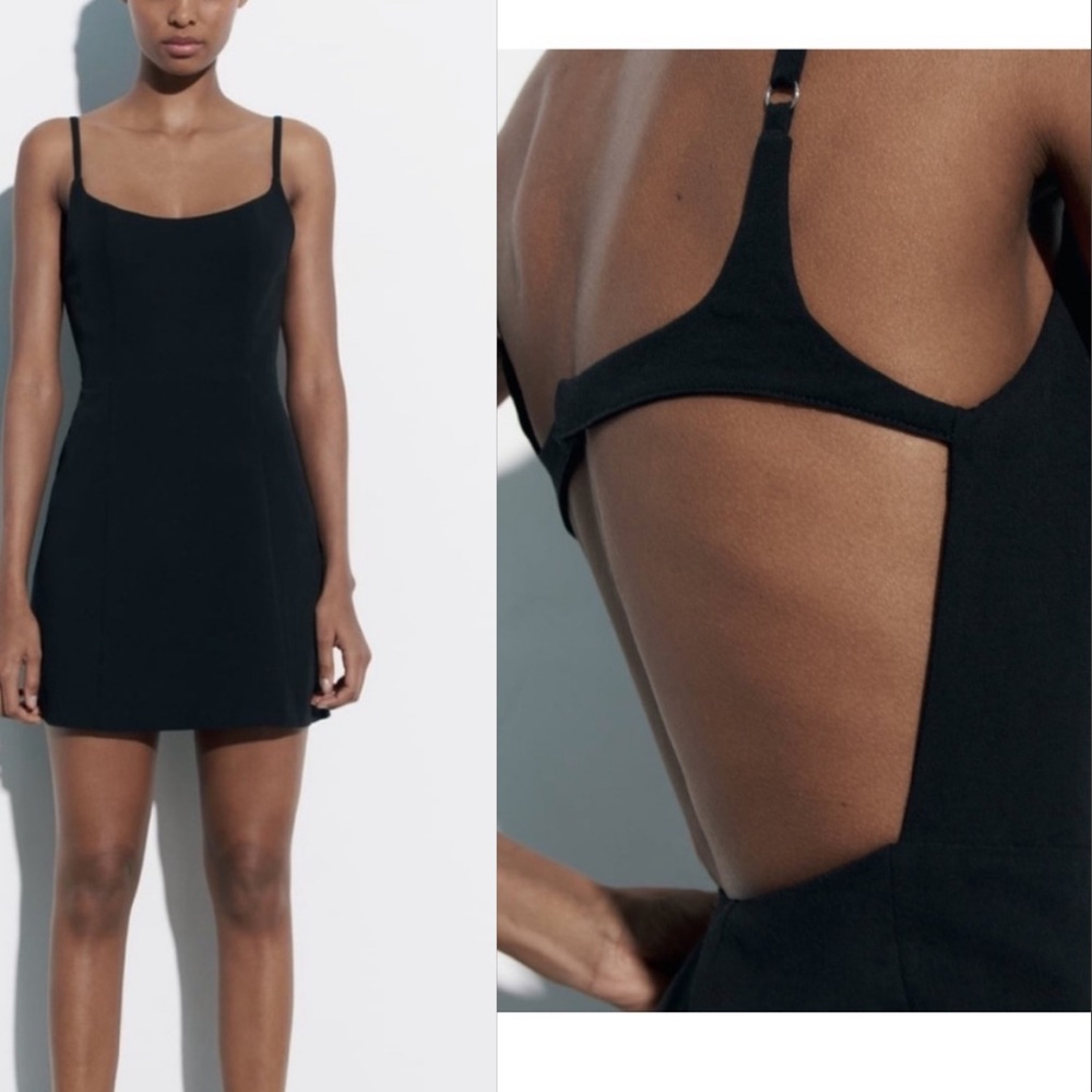 Zara Black Mini Dress